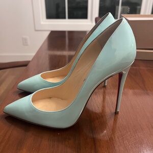Christian Louboutin Pigalle Follie Tiffany Blue